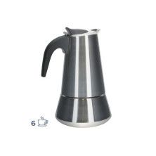 Cafetera acero inoxidable 6 tazas. Apta para todos los fuegos Sembe VÄLINE