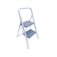 Escalera ACERO doméstica 2 peldaños Max. 150KG, medidas 787x450mm HANTUMS