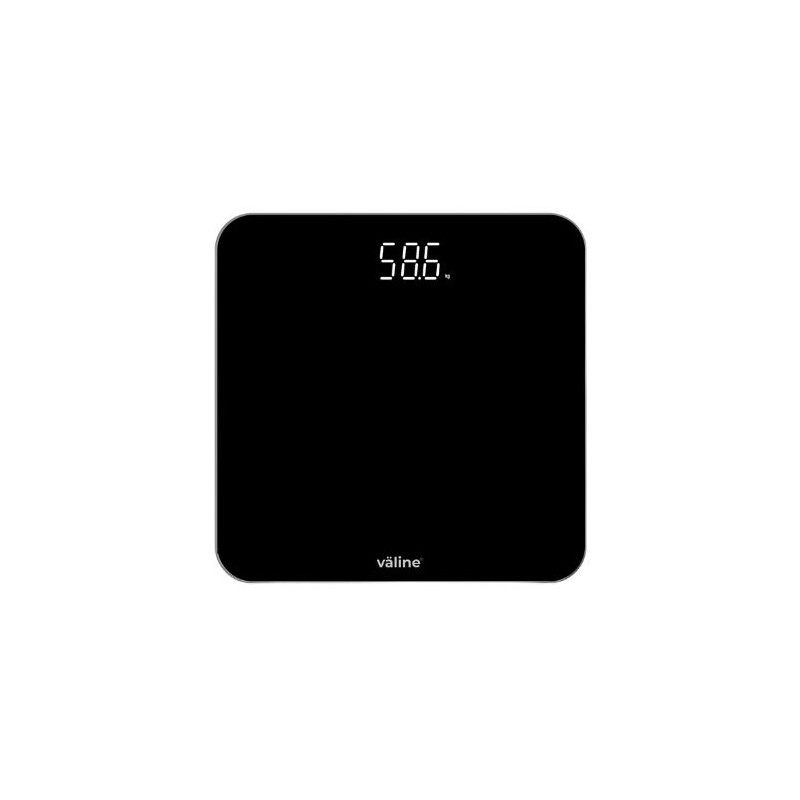 Báscula de baño hasta 180kg Negra Kocarli VÄLINE