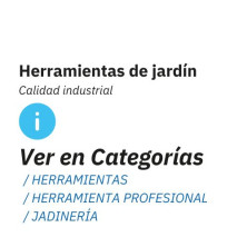 Consulte todas las herramientas de jardín, descargando el catálogo