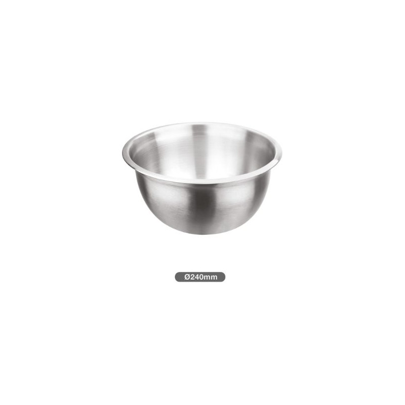 Bol medidor acero inox Diámetro 24cm GSC