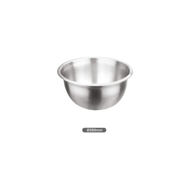 Bol medidor acero inox Diámetro 26cm GSC
