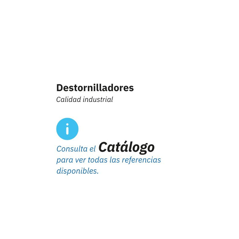 Consulte más Destornilladores disponibles en el catálogo DOGHER