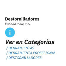 Consulte más Destornilladores disponibles en el catálogo DOGHER