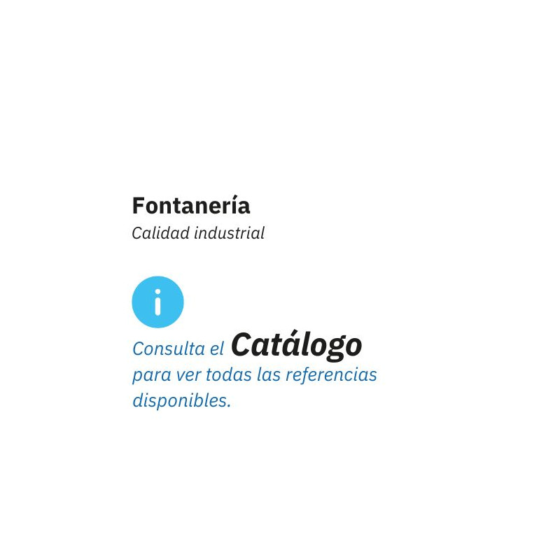 Consulte más artículos de Fontanería disponibles en el catálogo DOGHER