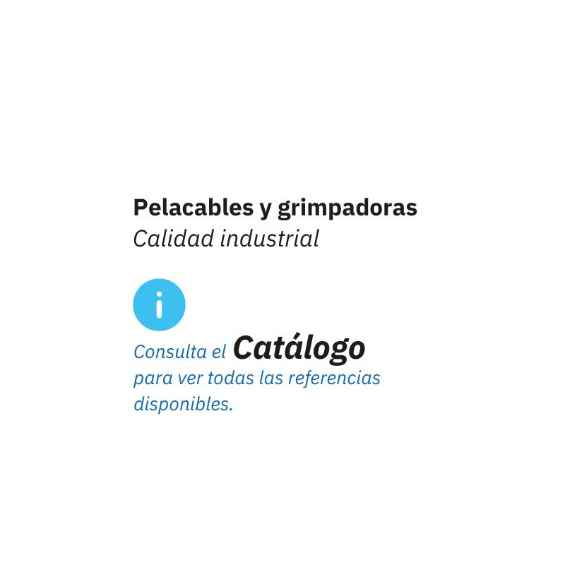 Consulte más Pelacables / Grimpadoras disponibles en el catálogo DOGHER