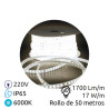 Tira LED 50m 230V 17w/m 6000K 1700Lm/m Ancho 14mm SMD 2835 Serie PROFESIONAL IP65 GSC