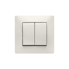 Mecanismo empotrar Doble Conmutador Serie 9000 FAMATEL ÚLTIMAS UNIDADES