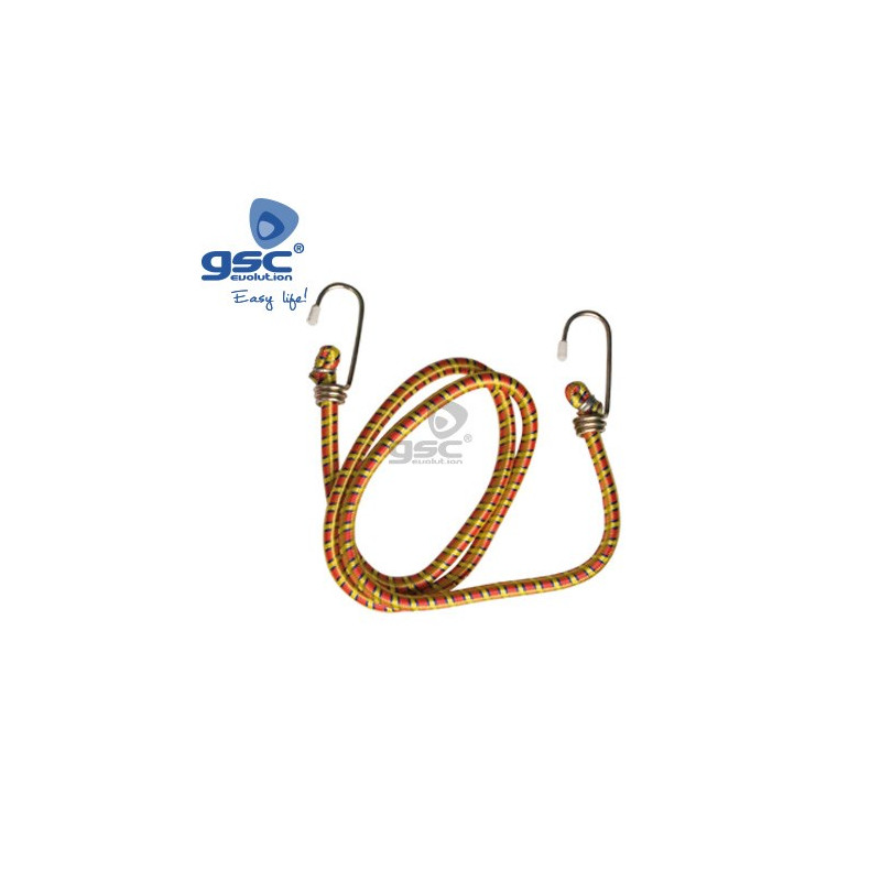 Cincha elastica goma con ganchos 8mmx100cm HANTUMS C50/100