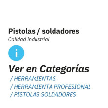 Consulte más Pistolas / Soldadores disponibles en el catálogo DOGHER