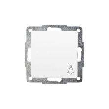 Mecanismo de empotrar Serie GAMMA Pulsadores luz 10A-Blanco ÚLTIMAS UNIDADES