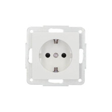 Mecanismo de empotrar Serie GAMMA Base TT 16A-220V Blanco GSC