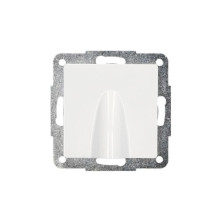 Mecanismo de empotrar Serie GAMMA Tapa de salida de Cable Blanco GSC