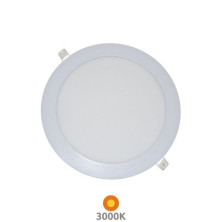 Downlight LED 25w 3000K marco Plata 230x48mm ÚLTIMAS UNIDADES
