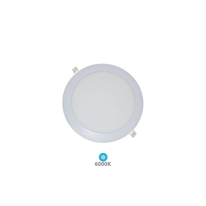 Downlight LED 25w 6000K marco Plata 230x48mm ÚLTIMAS UNIDADES