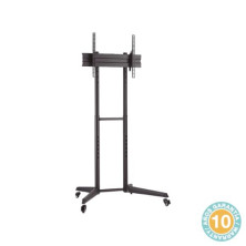Soporte para TV de 37 a 70 pulgadas de pie con ruedas con inclinación HOLMIOS