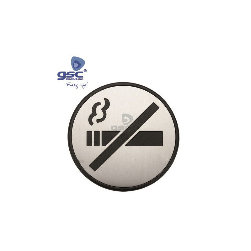 Simbolo adhesivos No fumar Diámetro 97mm GSC C50/500
