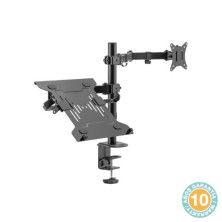 Soporte de TV / Monitor de 17 a 32 pulgadas y Portátil / Tablet de 10 a 15,6 pulgadas HOLMIOS