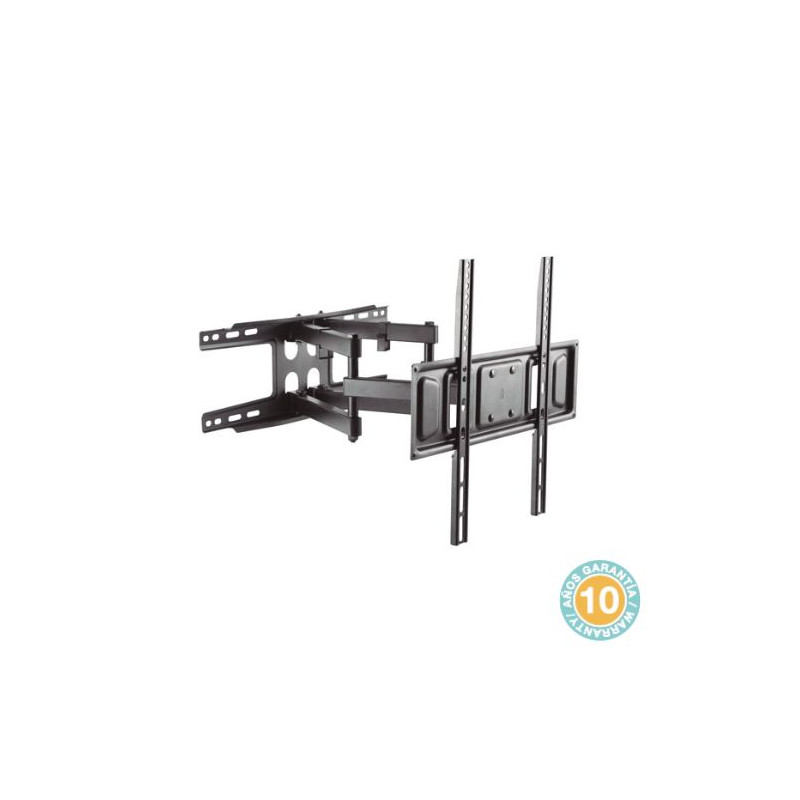 Soporte para TV de 32 a 70 pulgadas con brazo doble con inclinación y oscilación HOLMIOS