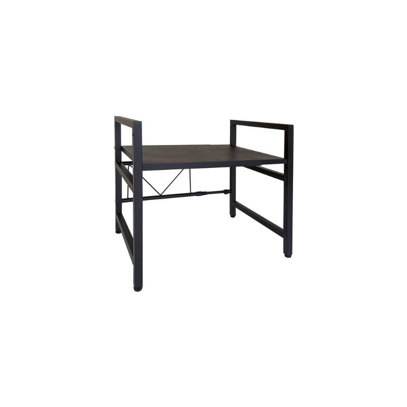 Estante organizador de cocina Negro 400-600x365x450mm HOLMIOS