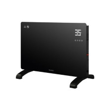 Radiador convector de cristal inteligente 1500w Negro Zanthus NIAROS