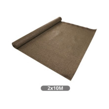 Malla de sombreo 2x10m 80gr/m2 Marrón NAVELIS