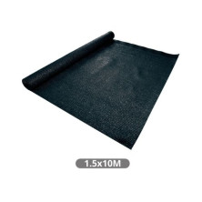 Malla de sombreo 1,5x10m 80gr/m2 Negro NAVELIS