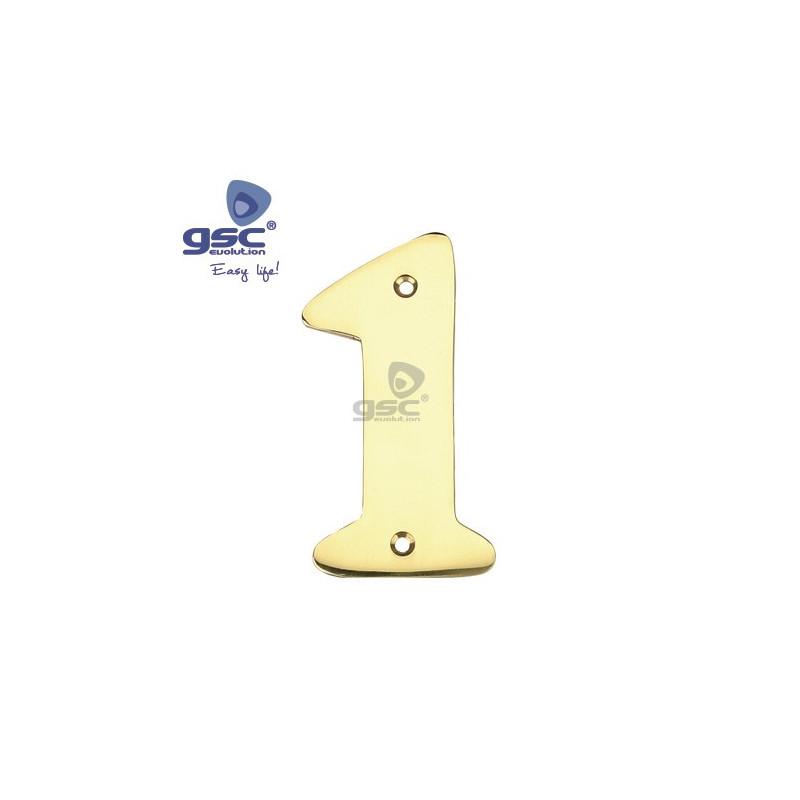 Numero puerta 1 Acero Inoxidable GSC C50/500