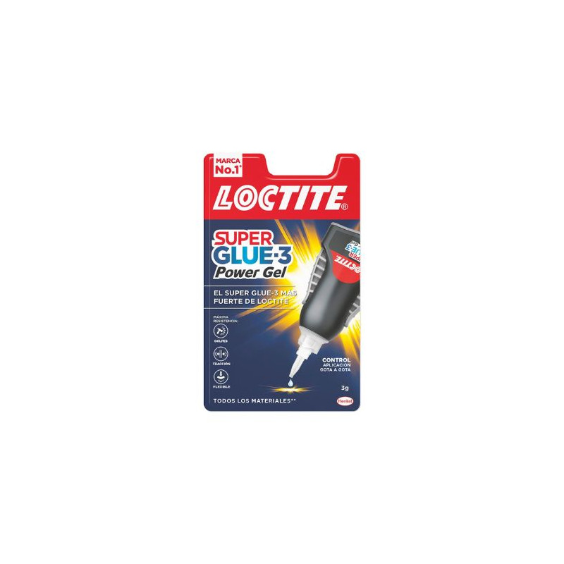 Loctite adhesivos SG Control Power GEL 3 gramos