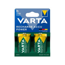 Pila Recargable D 1,2v 3000 mAh Blister 2 pilas VARTA