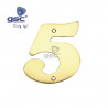 Numero puerta 5 Acero Inoxidable GSC C50/500