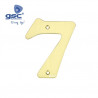 Numero puerta 7 Acero Inoxidable GSC C50/500