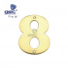 Numero puerta 8 Acero Inoxidable GSC C50/500