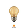 Bombilla Esférica GOLDEN E27 2,2w 2200K 200Lm FILAMENTO 220V SILVER
