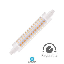 Bombilla Lineal LED R7s REGULABLE 118mm 10w 6000K 1150Lm GSC C10/100