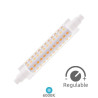 Bombilla Lineal LED R7s REGULABLE 118mm 10w 6000K 1150Lm GSC C10/100