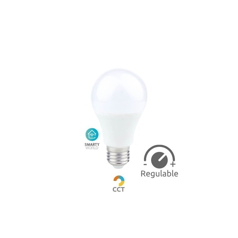 Bombilla Estándar LED E27 REGULABLE Inteligente 9w 2700-6500K 220V GSC C10/100