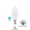 Bombilla Vela LED E14 REGULABLE Inteligente 5,5w RGB + CTT 470Lm GSC C10/100