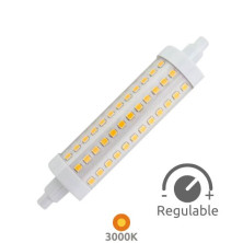 Bombilla Lineal LED R7s REGULABLE 118mm 13w 3000K 1550Lm ÚLTIMAS UNIDADES