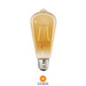 Bombilla Pera GOLDEN E27 2,2w 2200K 200Lm FILAMENTO 220V SILVER