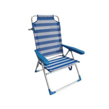 Silla de playa plegable multiposición 680x660x990mm NAVELIS
