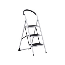 Taburete hierro peldaño ancho barandilla 3 peldaños modelo BRAVO SVELT