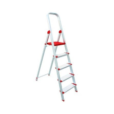 Escalera ALUMINIO doméstica 8 peldaños 12cm, 1,82m último peldaño 2,66m plegada MAXI CASA SVELT