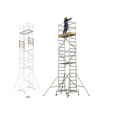 Andamio módulo D3 de 0,90m de aluminio MILLENIUM / ROLLER automático SVELT