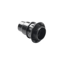 Portalámpara E14 Baquelita Roscado con arandela Negro FAMATEL | 60
