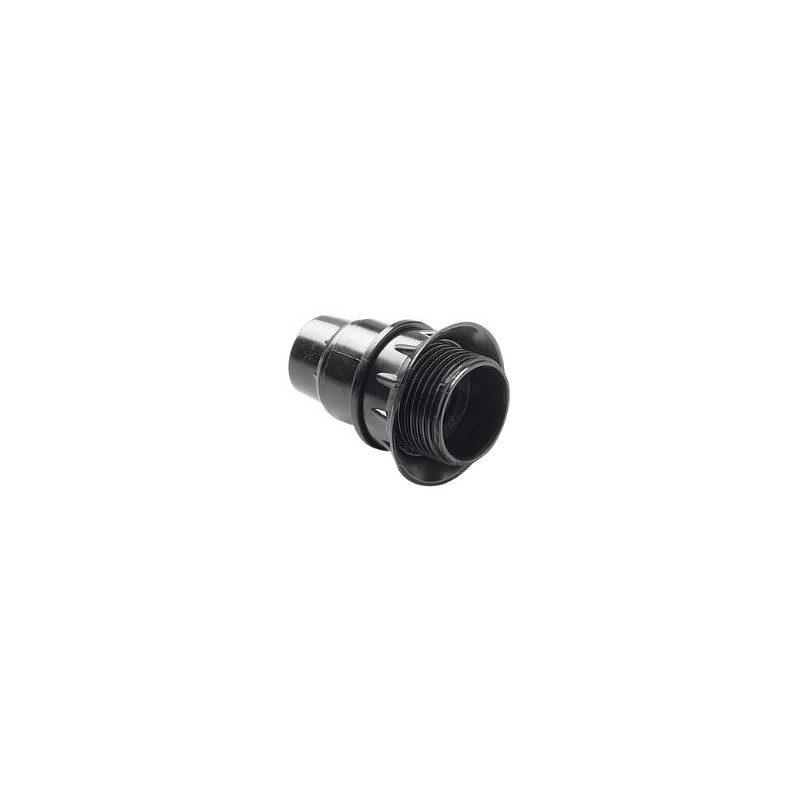 Portalámpara E14 Baquelita Roscado con arandela Negro FAMATEL | 60