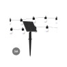 Guirnalda LED solar 5 metros 10 bombillas 2300K IP65 GSC
