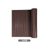 Cañizo plano PVC 2x3m (alto x ancho) Marrón NAVELIS