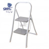 Escalera ACERO doméstica 2 peldaños Max. 150KG GSC C1/4