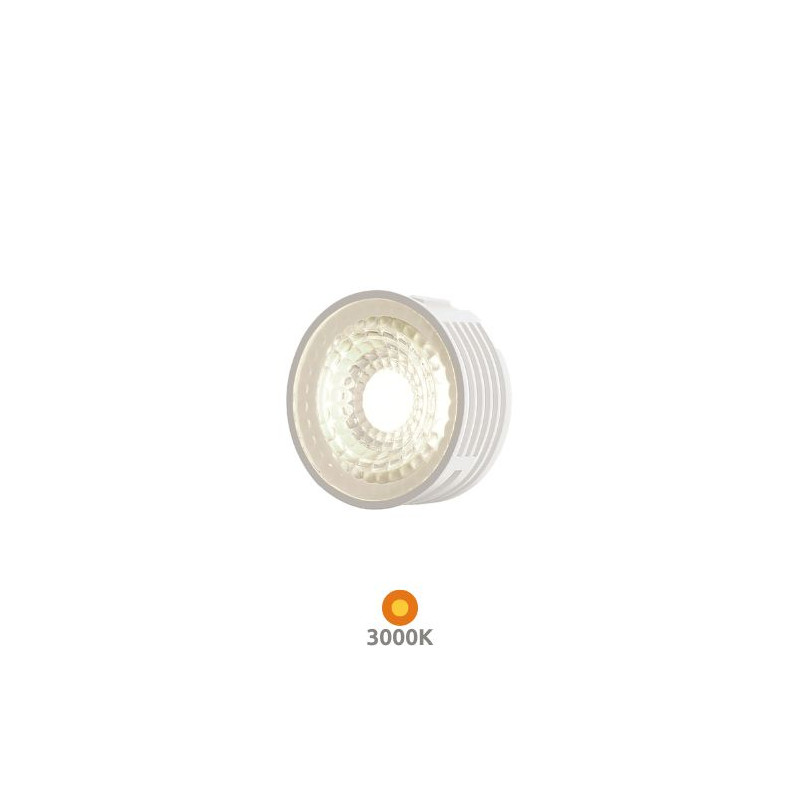 Módulo LED plano Serie Lúbia para focos y aros empotrables 60 grados 6,5W 3000K GSC C10/100